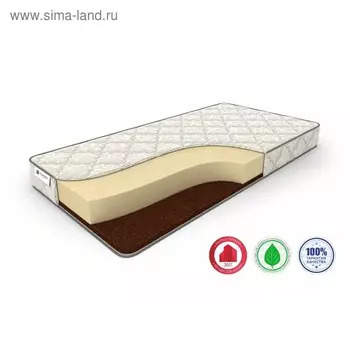 Матрас Mix Soft, размер 180 х 190 см, высота 18 см, жаккард