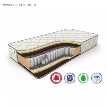 Матрас Prime Medium TFK, размер 150 х 190 см, высота 25 см, жаккард