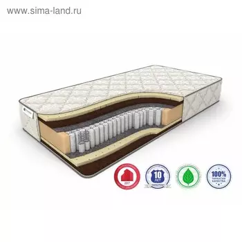 Матрас Prime Mix S-1000, размер 150 х 190 см, высота 27 см, трикотаж