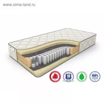 Матрас Prime Soft TFK, размер 150 х 190 см, высота 27 см, жаккард