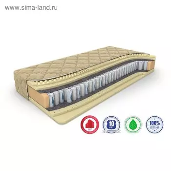 Матрас Relax Massage DS, размер 80 х 195 см, высота 26 см, велюр
