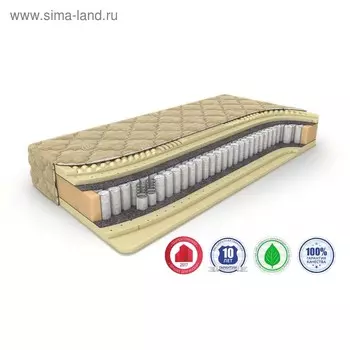 Матрас Relax Massage TFK, размер 180 х 190 см, высота 26 см, велюр