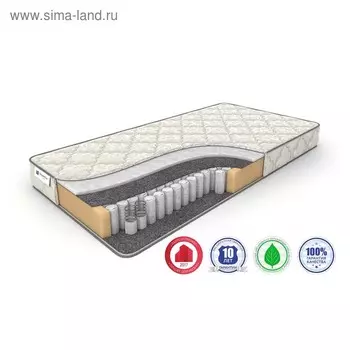 Матрас Single Holl TFK, размер 140 х 200 см, высота 18 см, жаккард