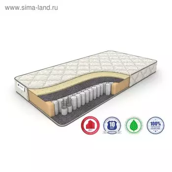 Матрас Single Sleep-2 TFK, размер 200 х 200 см, высота 17 см, жаккард