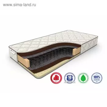 Матрас SleepDream Hard BS-120, размер 200 х 200 см, высота 21 см, жаккард
