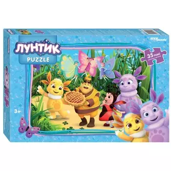 Макси-пазл «Лунтик», 35 элементов