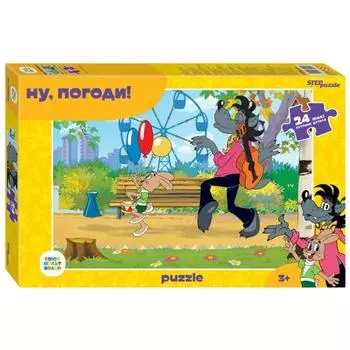 Макси-пазл «Ну, погоди!», 24 элемента
