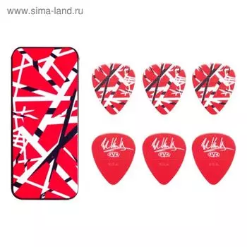 Медиаторы Dunlop EVHPT02 EVH Frankenstein 6шт, в коробочке