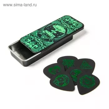 Медиаторы Dunlop ILDCT01 ILOVEDUST в коробочке, 6шт,