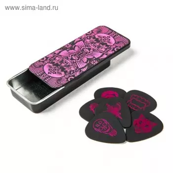 Медиаторы Dunlop ILDCT02 ILOVEDUST в коробочке, 6шт,