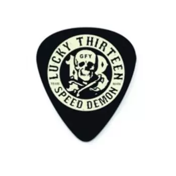 Медиаторы Dunlop L15R.60 Lucky 13 Speed Demon 36 шт., толщина 0,60мм