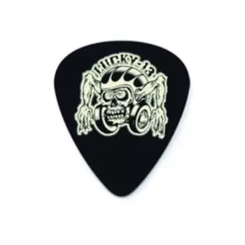 Медиаторы Dunlop L16R.73 Lucky 13 Helmet Skull 36 шт., толщина 0,73мм