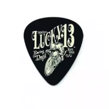 Медиаторы Dunlop L18R.60 Lucky 13 Vintage Speed 36 шт., толщина 0,60мм