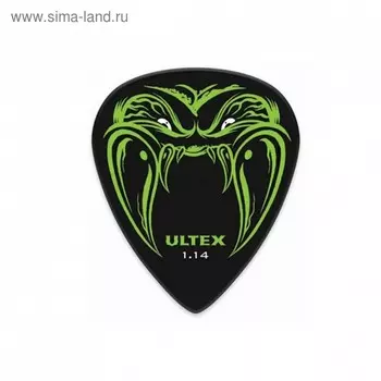 Медиаторы Dunlop PH112P1.14 Black Fang 6шт, толщина 1,14мм