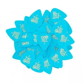 Медиаторы ERNIE BALL 9106 целлюлоза, тонкие, синие, 144 шт.