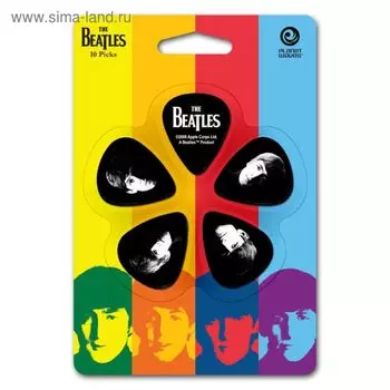Медиаторы Planet Waves 1CBK4-10B2 Meet The Beatles 10шт, средние