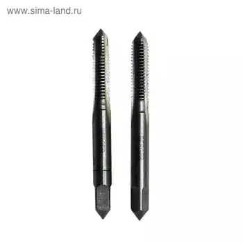 Метчики метрические BERGER, комплектные 2 шт. М6х1,0 мм
