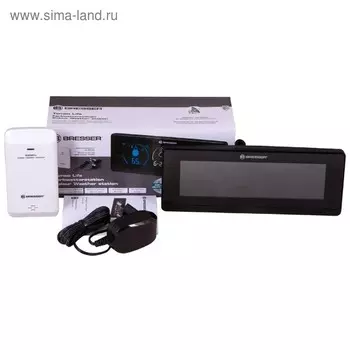 Метеостанция Bresser Temeo Life с цветным дисплеем, черная