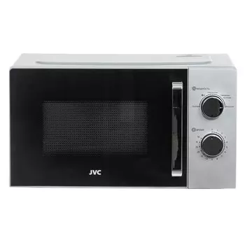Микроволновая печь jvc JK-MW136M, 700 Вт, 20 л, 6 режимов, серебристый