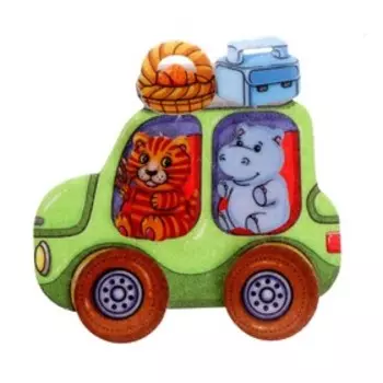 Мини-игра из фетра «Машинка»