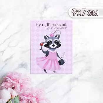 Мини-открытка «Ну с ДР-шечкой, моя хорошая!», 97 см