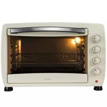 Мини-печь AVEX TR 450 YСL, 2000 Вт, 45 л, 100-250°С, гриль, бежевая