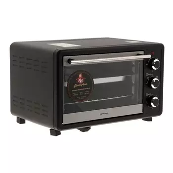 Мини-печь Матрёна МА-26, 1400 Вт, 25 л, 70-230°C, таймер, черная