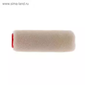 Мини-валик сменный MTX "ВЕЛЮР" 80615, шерсть, 70 мм, ворс 4 мм, D=16 мм, D ручки 6 мм