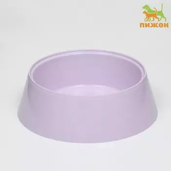 Миска 300 мл, 14,5 х 4,7 см, розовая