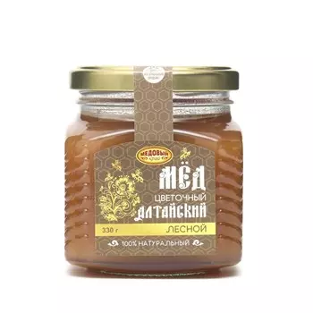 Мёд алтайский Лесной, 300 г
