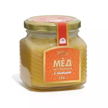 Мёд алтайский с пыльцой, 330 г