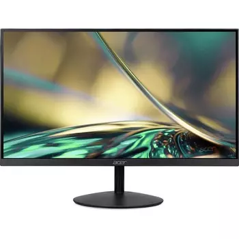 Монитор Acer SA242YEBI, 23,8", IPS, 19201080, 100Гц, 4 мс, D-Sub, HDMI, чёрный