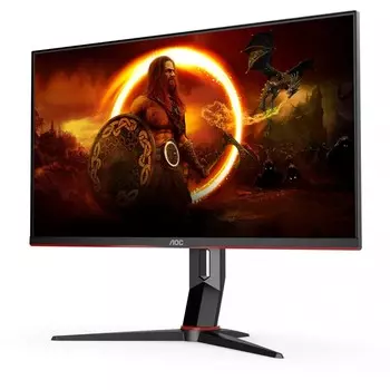 Монитор AOC 28" Gaming U28G2XU2 черный/красный IPS LED 1ms 16:9 HDMI M/M матовая HAS Piv 370 10046
