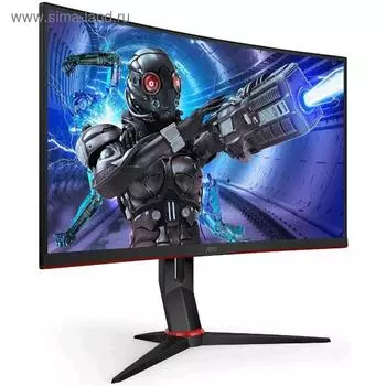 Монитор AOC Gaming C27G2ZU 27", VA, 1920x1080, 240Гц, 0.5мс, HDMI, Dport, чёрный