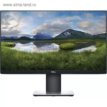 Монитор Dell P2319H 23", IPS, 1920x1080, 60Гц, 5мс, VGA, HDMI, DPort, чёрный