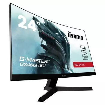 Монитор Iiyama 23.6" Red Eagle G2466HSU-B1 черный VA LED 1ms 16:9 HDMI M/M матовая 250cd 17 103389