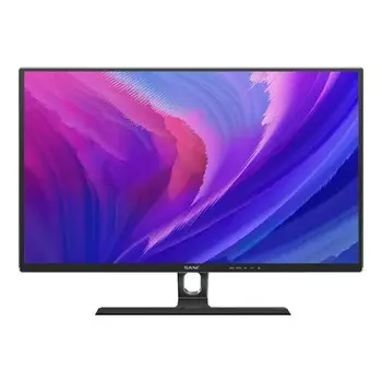Монитор SANC M3293A, 31.5", IPS, 19201080, 75Гц, 8 мс, D-Sub, HDMI, чёрный
