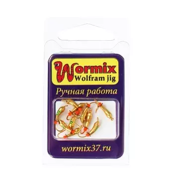 Мормышка Уралка с рисками (гальваника золото), вес 0.5 г, размер 3