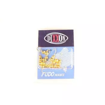 Мормышка вольфрамовая Шар + Шар с ушком d3,5, золото (10 шт) Dixxon-Rus