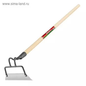 Мотыга, лезвие 20 см, деревянный черенок 60 см