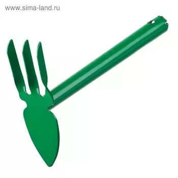 Мотыжка комбинированная, длина 29 см, металлическая ручка, «РОСТОК»