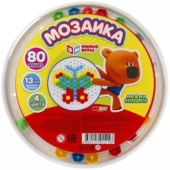 Мозаика «Ми-Ми-Мишки», 80 фишек