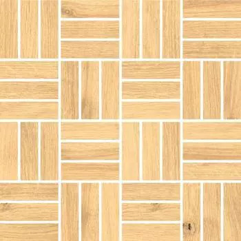 Мозаика напольная Woodhouse бежевый, 300х300 мм