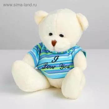 Мягкая игрушка «Мишка в футболке», МИКС
