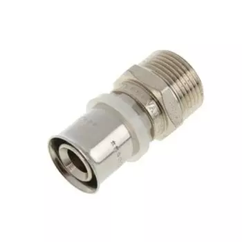 Муфта-пресс Valtec, 20 мм x 3/4" наружная резьба