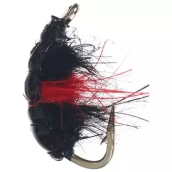 Мушка Gammarus Amphipod, Black Red 3.0025-14