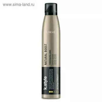 Мусс для прикорневого объёма Lakme K.Style Thick&amp;Volume Natural Boost, 300 мл