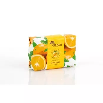 Мыло Arya Home Orange, цвет оранжевый, 100 г