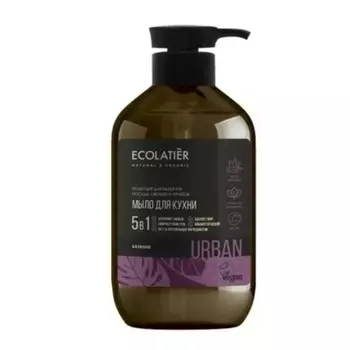 Мыло для кухни Ecolatier Urban «Базилик», 600 мл