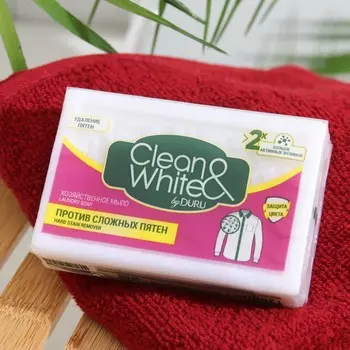 Мыло хозяйственное DURU CL&amp;WH Пр.пят., 120 г